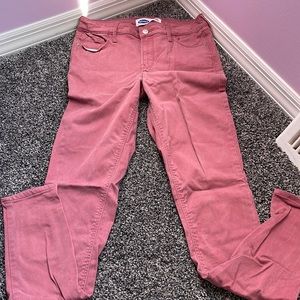 Pink jeans